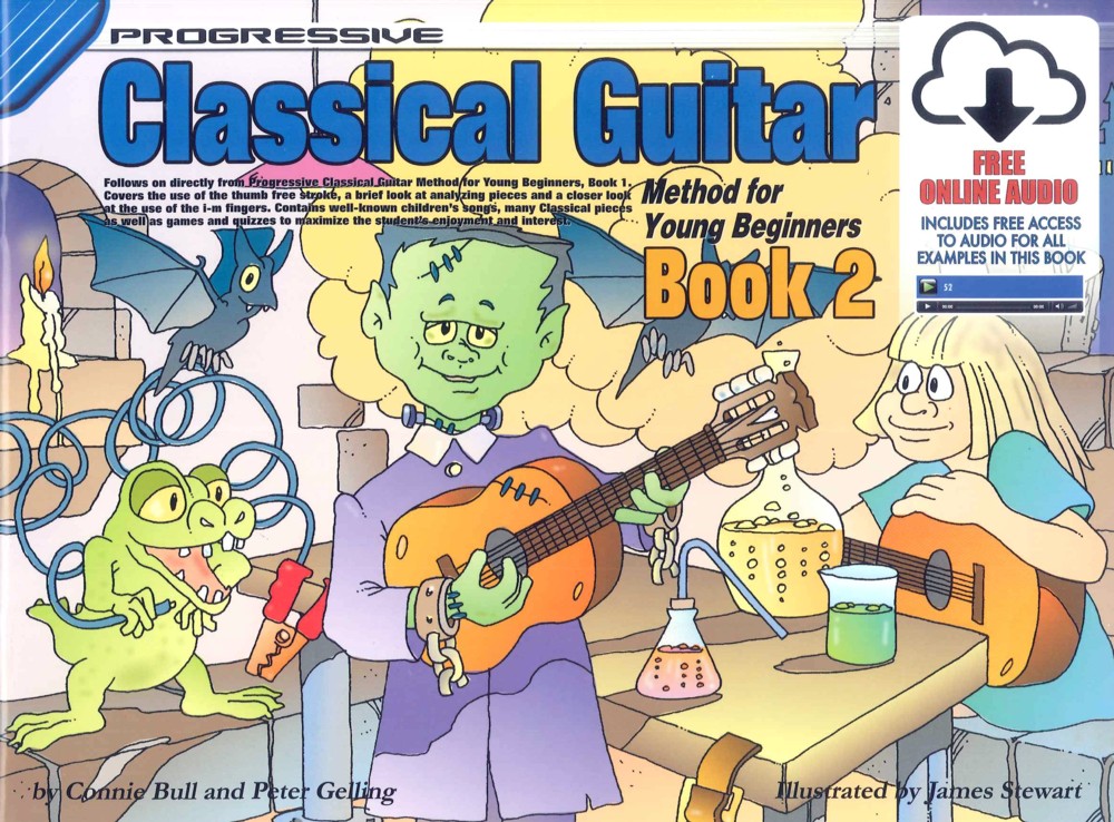 Progressive Classical Guitar Young Beg 2 + Online Sheet Music Songbook