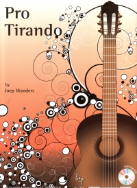 Pro Tirando Wanders Solo Guitar Book & Cd Sheet Music Songbook
