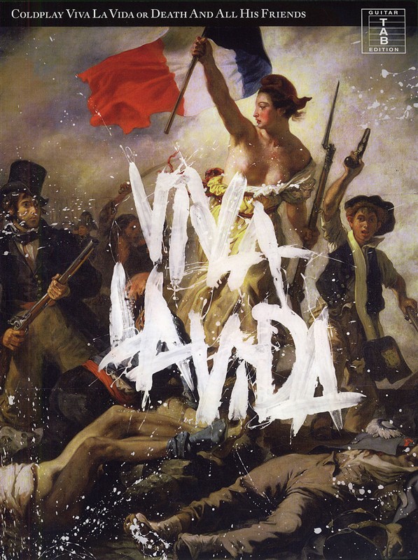 Coldplay Viva La Vida Guitar Tab Sheet Music Songbook