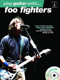 Foo Fighters Play Guitar With Book & Cd Sheet Music Songbook