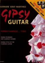 Gipsy Guitar Graf-martinez Book & 2 Cds & Dvd Sheet Music Songbook