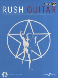 Rush Guitar Authentic Playalong Book & Cd Sheet Music Songbook