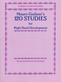 Giuliani 120 Studies For Right Hand Development Sheet Music Songbook