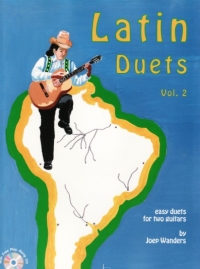 Wanders Latin Duets Vol 2 Guitar Book & Cd Sheet Music Songbook