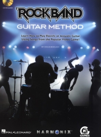 Rock Band Guitar Method Book & Cd Sheet Music Songbook