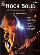 Camp Jam Rock Solid Guitar Freeman Book And Cd Sheet Music Songbook