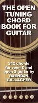 Open Tuning Chord Book For Guitar Gallagher Sheet Music Songbook