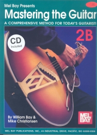 Mastering The Guitar Book 2b Book & Cd Sheet Music Songbook