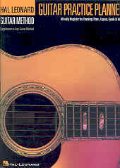 Guitar Practice Planner Hal Leonard Guitar Method Sheet Music Songbook