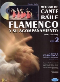 Metodo De Cante Y Baile Flamenco Vol 2 Book & Cd Sheet Music Songbook