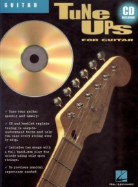 Tune Ups For Guitar Book & Cd Sheet Music Songbook