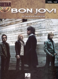 Guitar Play Along 114 Bon Jovi Book & Cd Sheet Music Songbook