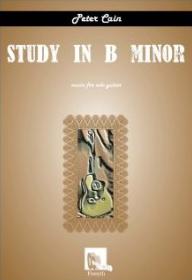 Cain Study In Bmin Solo Guitar Sheet Music Songbook
