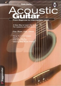 Acoustic Guitar Turk/zehe Book & Cd Sheet Music Songbook