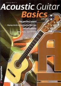 Acoustic Guitar Basics Wolf Book & Cd Sheet Music Songbook
