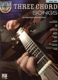 Guitar Play Along 83 Three Chord Songs Book & Cd Sheet Music Songbook