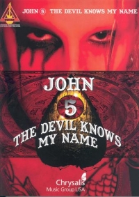 John 5 The Devil Knows My Name Guitar Tab Sheet Music Songbook
