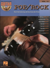 Guitar Play Along 12 Pop/rock Book & Cd Sheet Music Songbook