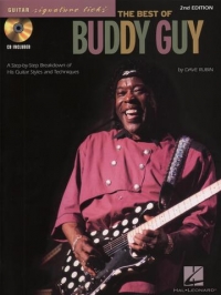 Best Of Buddy Guy Guitar Signature Licks Book & Cd Sheet Music Songbook