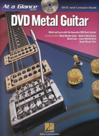 At A Glance Dvd Metal Guitar Sheet Music Songbook
