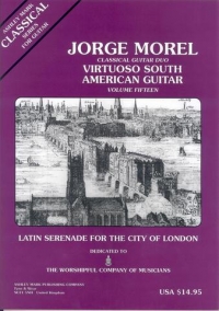 Morel Virtuoso South American Guitar Vol 15 Sheet Music Songbook