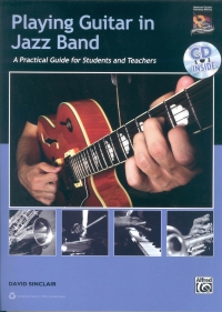 Playing Guitar In A Jazz Band Sinclair Book & Cd Sheet Music Songbook