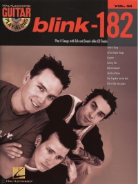 Guitar Play Along 58 Blink 182 Book & Cd Sheet Music Songbook
