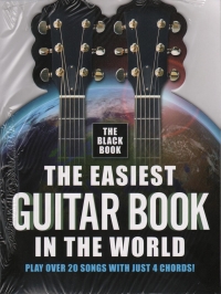 Easiest Guitar Book In The World The Black Book Sheet Music Songbook