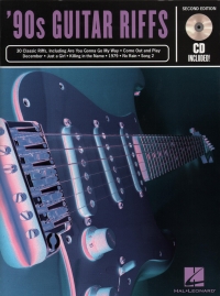 90s Guitar Riffs Guitar Tab + Cd Sheet Music Songbook