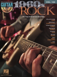 Guitar Play Along 128 1960s Rock Book & Cd Sheet Music Songbook
