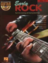 Guitar Play Along 11 Early Rock Book & Cd Sheet Music Songbook