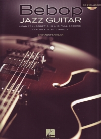 Bebop Jazz Guitar Persinger Book & Cd Sheet Music Songbook