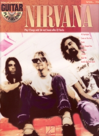 Guitar Play Along 78 Nirvana Book & Cd Sheet Music Songbook