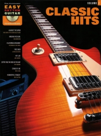 Easy Rhythm Guitar 02 Classic Hits Book & Cd Sheet Music Songbook