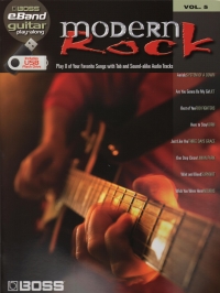 Boss Eband Guitar Play Along 05 Modern Rock + Usb Sheet Music Songbook