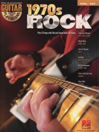 Guitar Play Along 127 1970s Rock Book & Cd Sheet Music Songbook