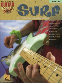 Guitar Play Along 23 Surf Book & Cd Sheet Music Songbook