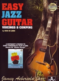 Easy Jazz Guitar Voicings & Comping Book & Cds Sheet Music Songbook