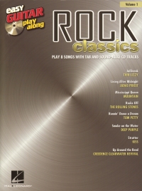 Easy Guitar Play Along 01 Rock Classics + Cd Sheet Music Songbook
