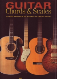 Guitar Chords & Scales Sheet Music Songbook