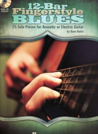 12 Bar Fingerstyle Blues Rubin Guitar Tab & Cd Sheet Music Songbook