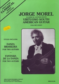 Morel Virtuoso South American Guitar Vol 8 Sheet Music Songbook