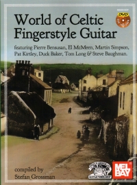 World Of Celtic Fingerstyle Guitar Grossman + Dvd Sheet Music Songbook
