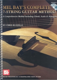 Complete 7 String Guitar Method Buzzelli Book & Cd Sheet Music Songbook