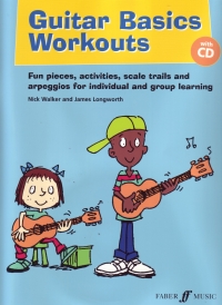 Guitar Basics Workouts Longworth/walker Book & Cd Sheet Music Songbook
