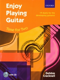 Enjoy Playing Guitar Time For Two Cracknell + Cd Sheet Music Songbook