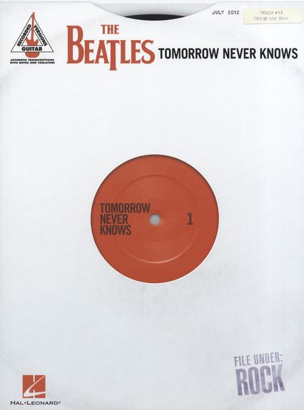 Beatles Tomorrow Never Knows Guitar Tab Sheet Music Songbook