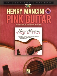 Henry Mancini Pink Guitar Tab Solos + Cd Sheet Music Songbook