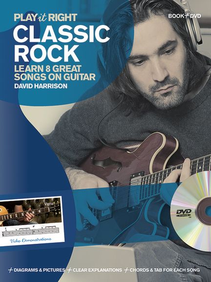 Play It Right Classic Rock Book & Dvd Sheet Music Songbook