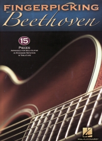 Fingerpicking Beethoven Guitar Tab Sheet Music Songbook